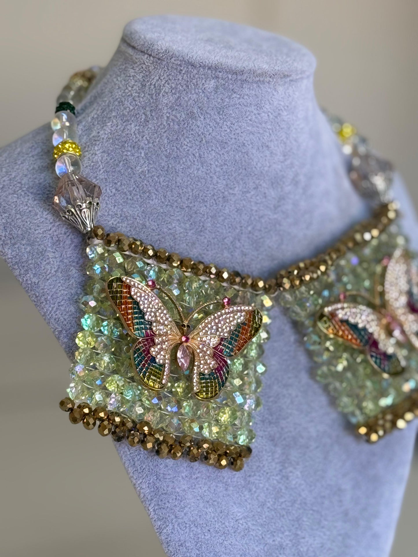 Butterfly Multicolour Green