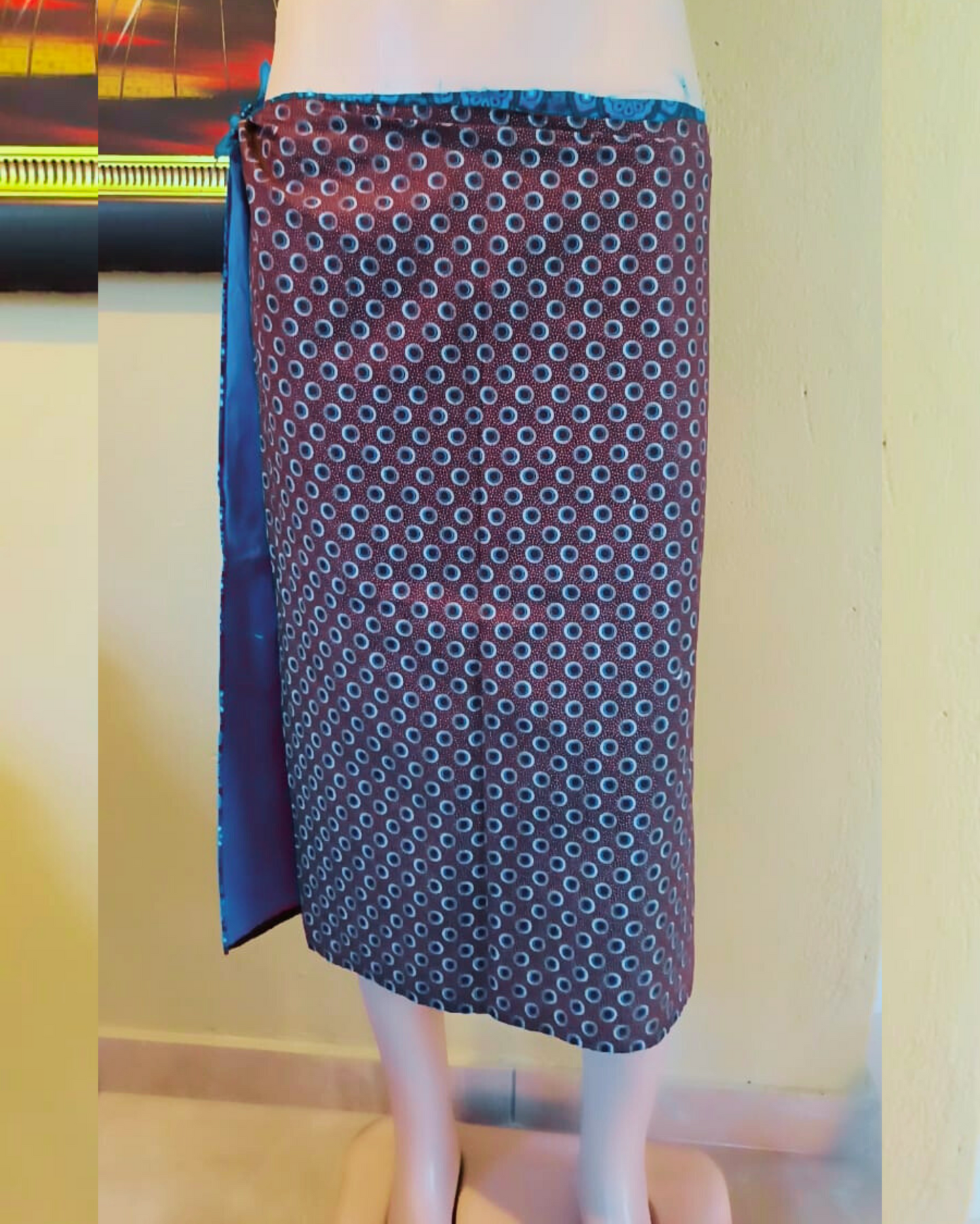 Sidvwashi 2 Layers Brown & Blue