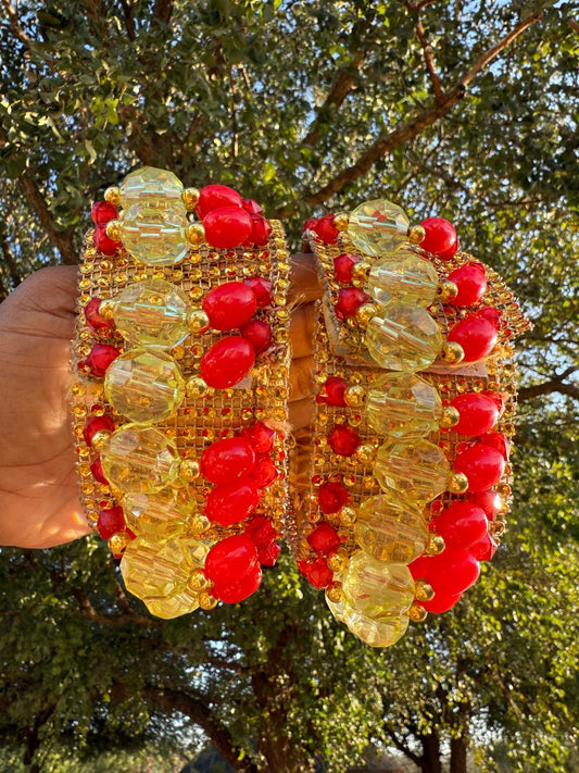 Emacakala Gold & Red