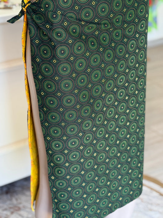 Sidvwashi 2 Layers Green & Yellow