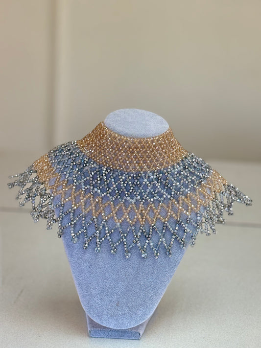 Gold Silver Chocker
