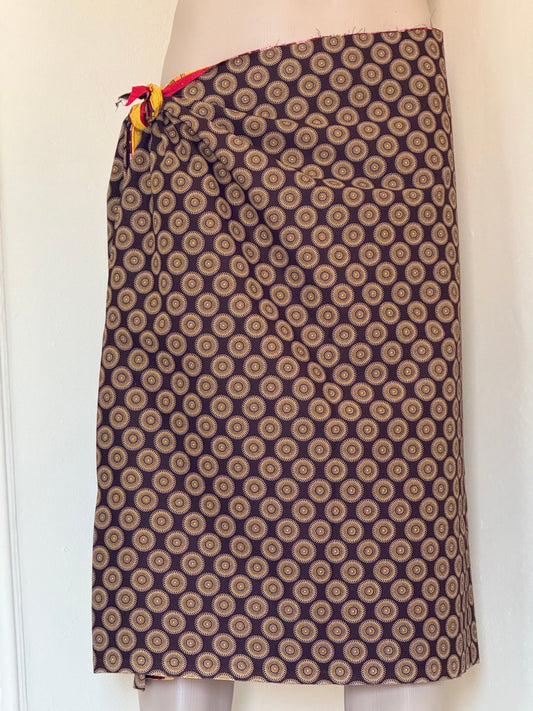 Sidvwashi 3 Layers Brown, Red & Yellow