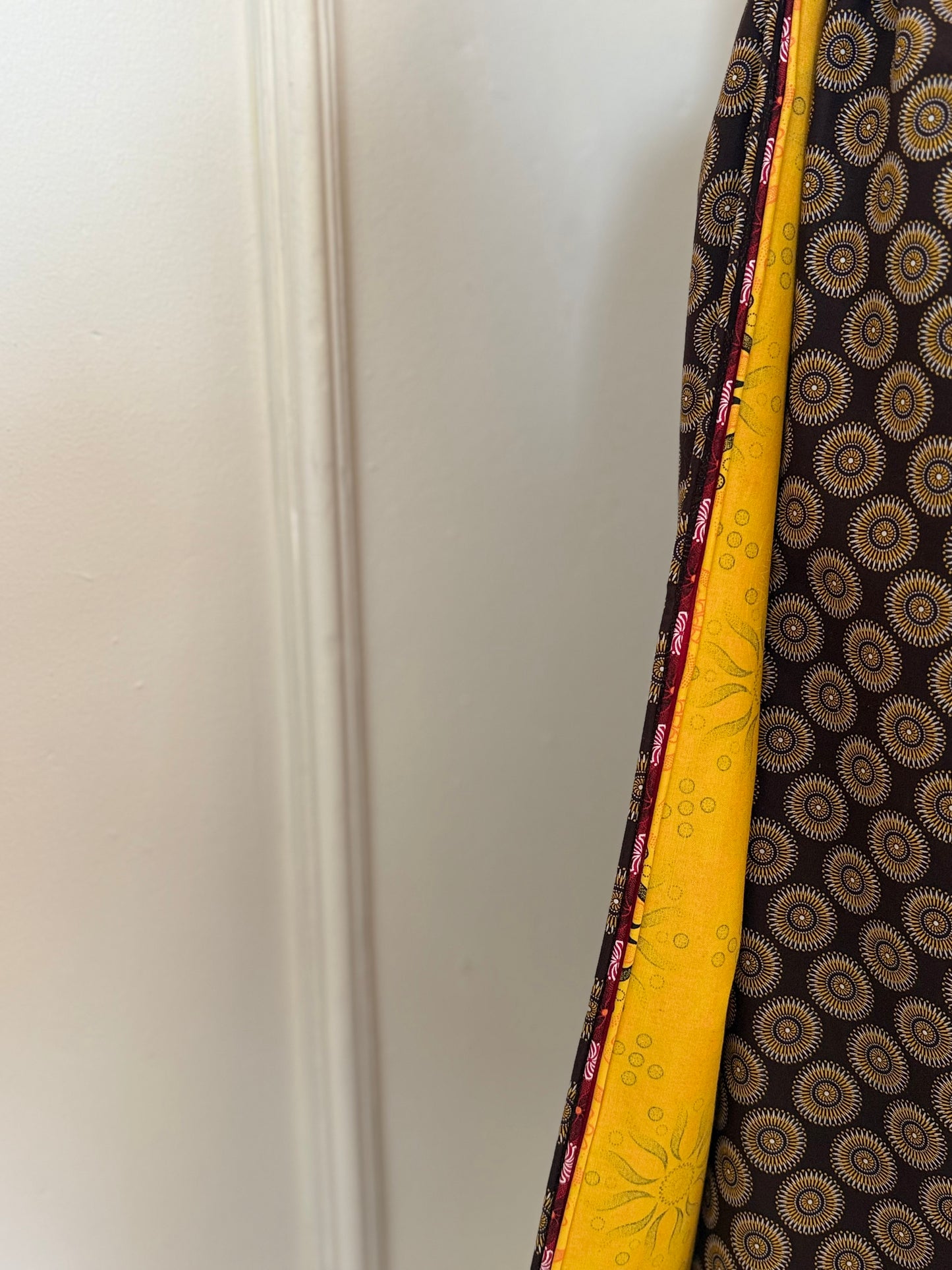 Sidvwashi 3 Layers Brown, Red & Yellow
