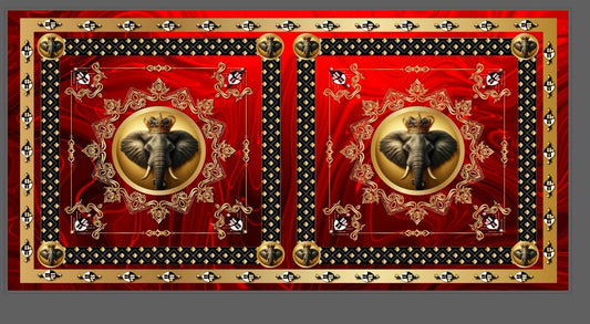 Royal Red Elephant