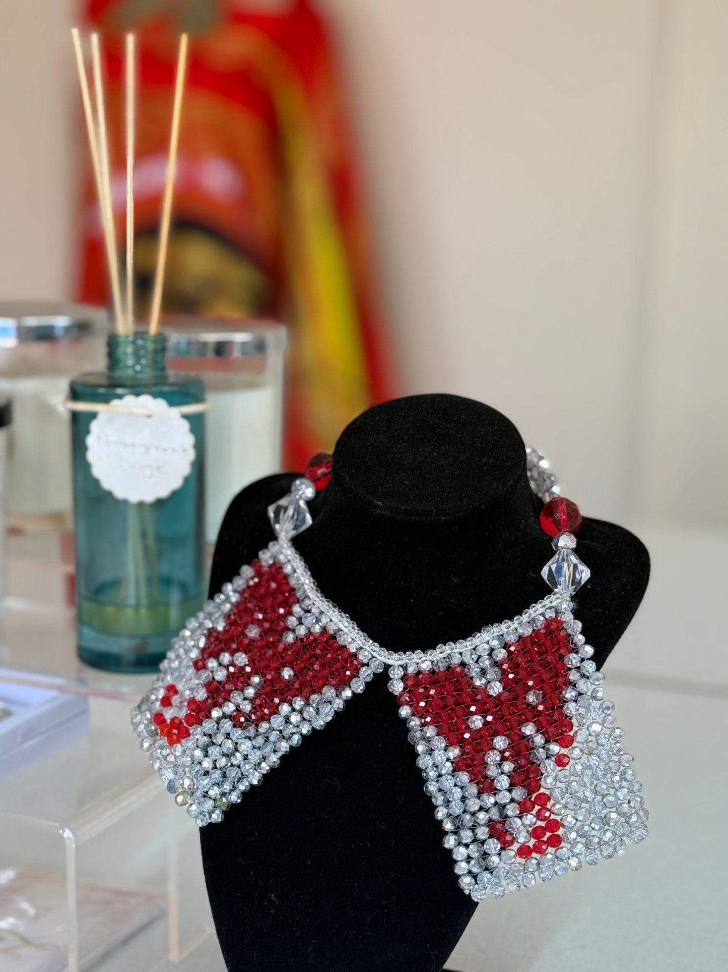 Gatsheni Silver & Red